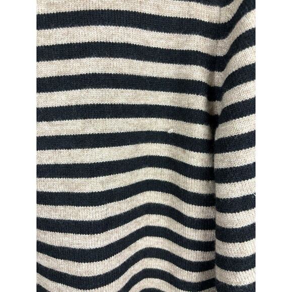 By Egris Sweater Dress Tan Black Womens XL Fall Slouchy Grannycore Grandma‎ NEW - Picture 8 of 11